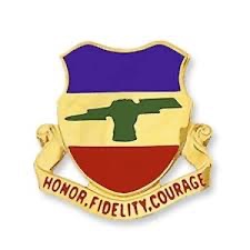 Unit Insignia of the 6th Battalion 31st Infanty and the 1st Battalion 73rd Armor, the two major combat units that formed the 32nd Guards Motorized Rifle Regiment (OPFOR) at Fort Irwin.