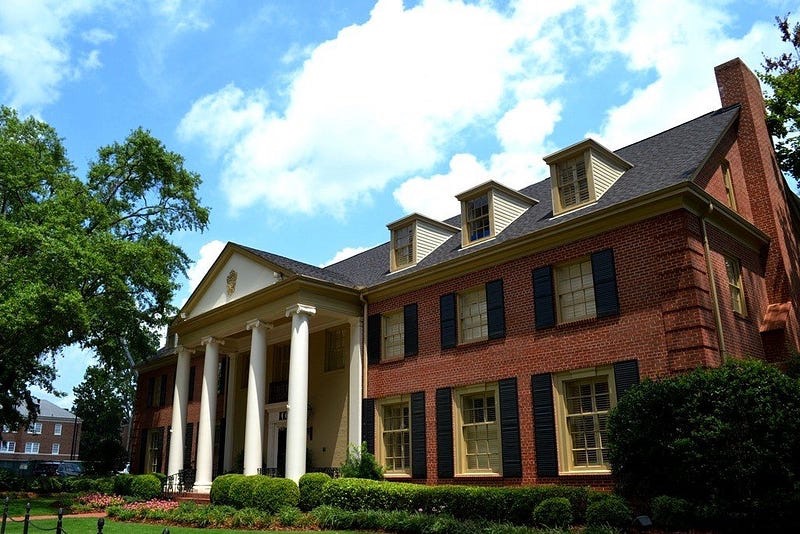 Fraternity & Sorority buildings at the University of Alabama in Birmingham, Alabama.
Biography of Dr. Anthony J. Carbone
