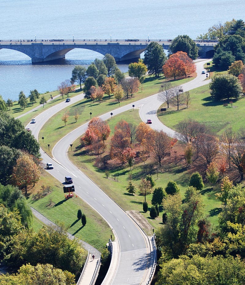 George Washington Parkway on Virginia side of the Potomac River near the entrance to CIA Headquarters at Langley, Virginia.
Biography of Dr. Anthony J. Carbone